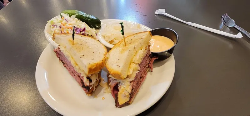 french dip Max and Louie's New York Diner