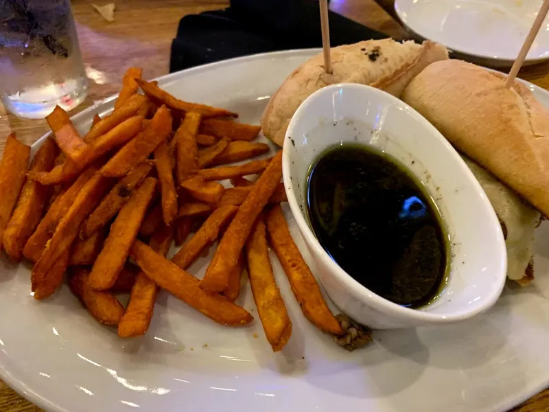 french dip 54th Street Restaurant & Drafthouse- City Base