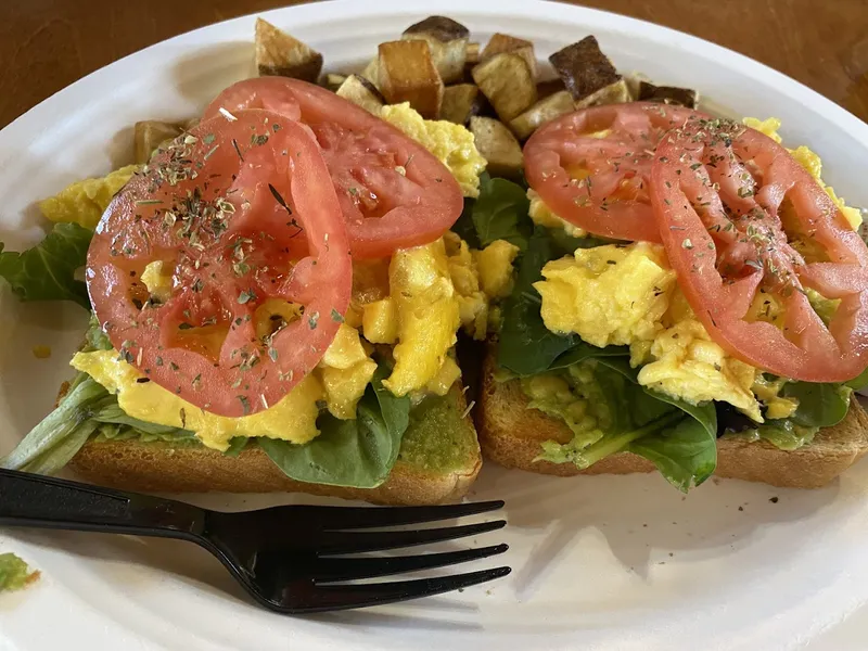 avocado toast La Villita Cafe