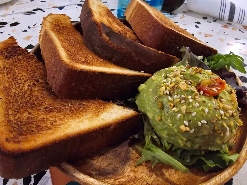 avocado toast Box St. All Day Brunch - Hemisfair