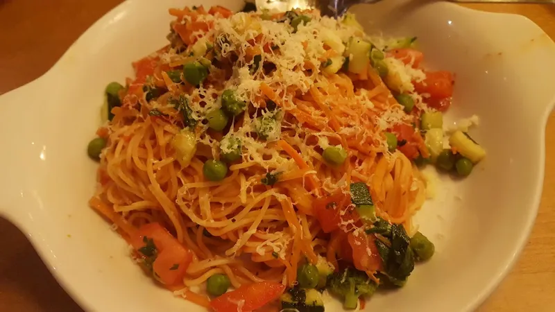 angel hair pasta Olive Garden Italian Restaurant