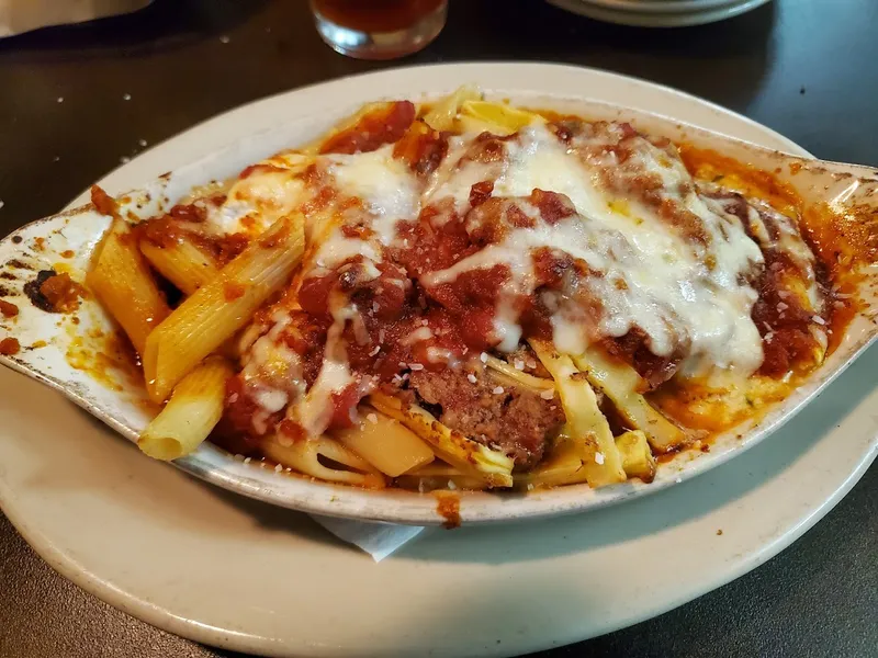 baked ziti La Sorrentina Italian Restaurant