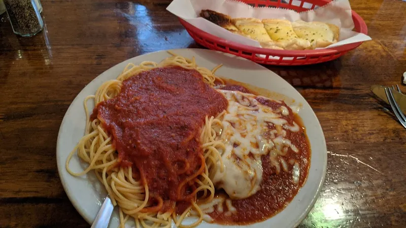 baked ziti Scalini's Pizza & Pasta