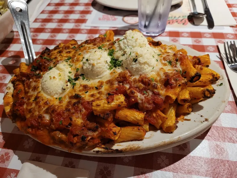 baked ziti Buca di Beppo Italian Restaurant