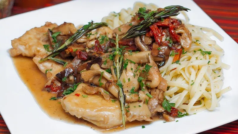 chicken marsala LaScala's Fire Philly