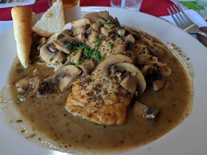 chicken marsala La Sorrentina Italian Restaurant