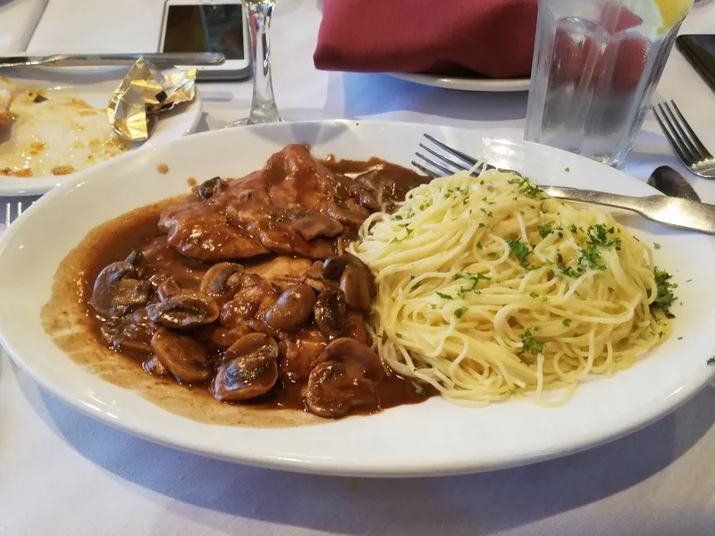 chicken marsala Milano Italian Grill