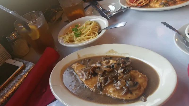 chicken marsala La Focaccia Italian Grill