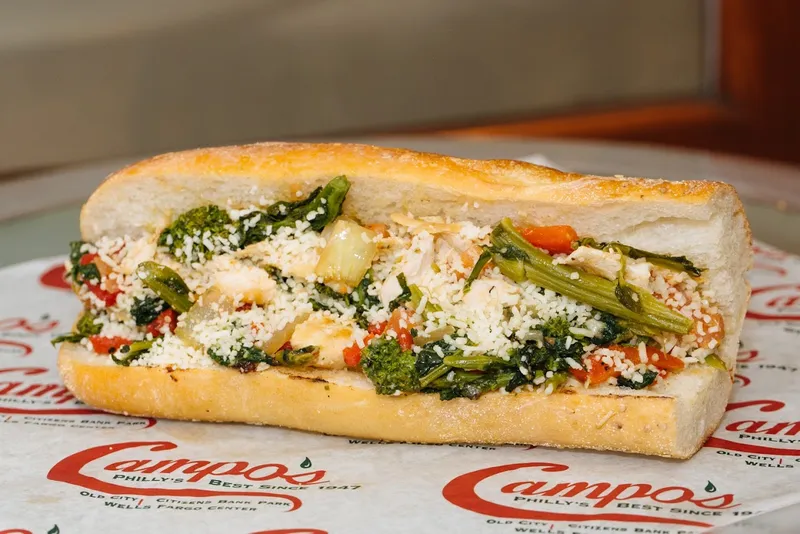 caprese sandwich Campo's Philly Cheesesteaks