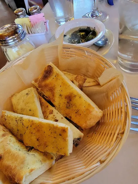 garlic bread La Focaccia Italian Grill