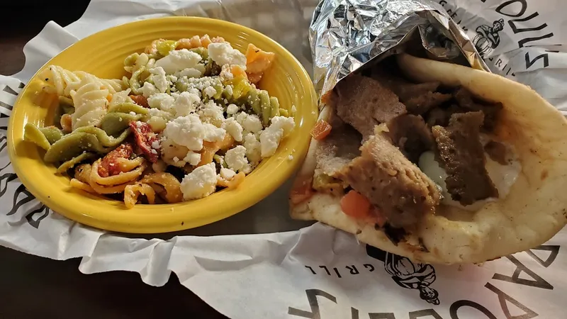 gyro Papouli's Greek Grill