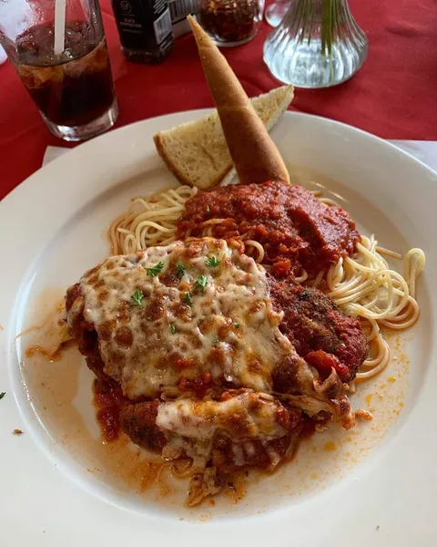 chicken parmesan La Sorrentina Italian Restaurant