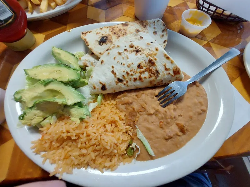 chicken quesadilla Taqueria Nuevo Vallarta