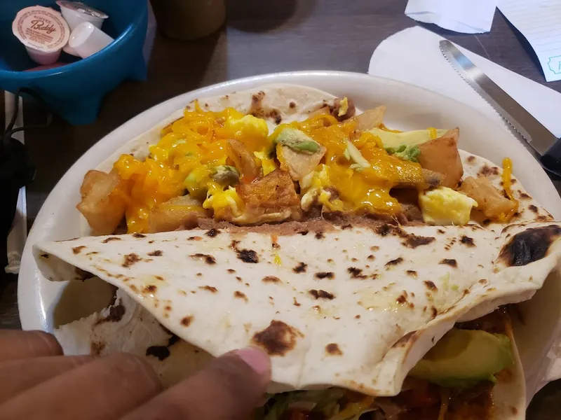 chicken quesadilla Rolando's Super Taco in Harlandale