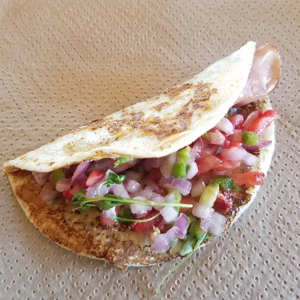 chicken quesadilla Velvet Taco