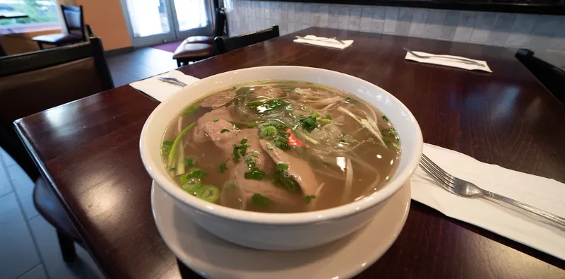 chicken rice soup Pho South Corner