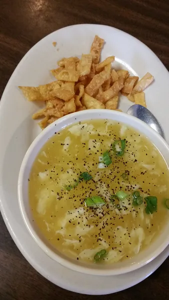 chicken rice soup Golden Star Cafe