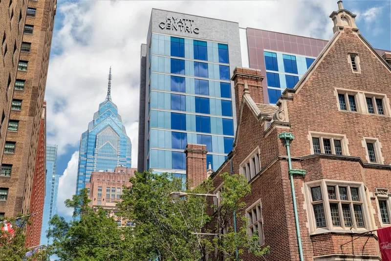 Hotels with rooftop pool Hyatt Centric Center City Philadelphia