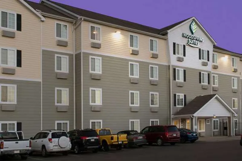 hotel with laundry facilities WoodSpring Suites San Antonio South