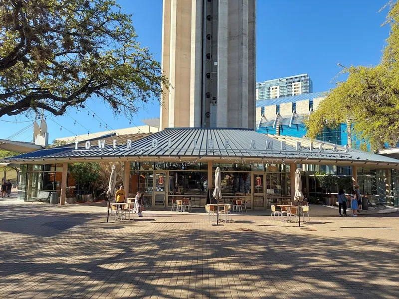 things to do at night Hemisfair