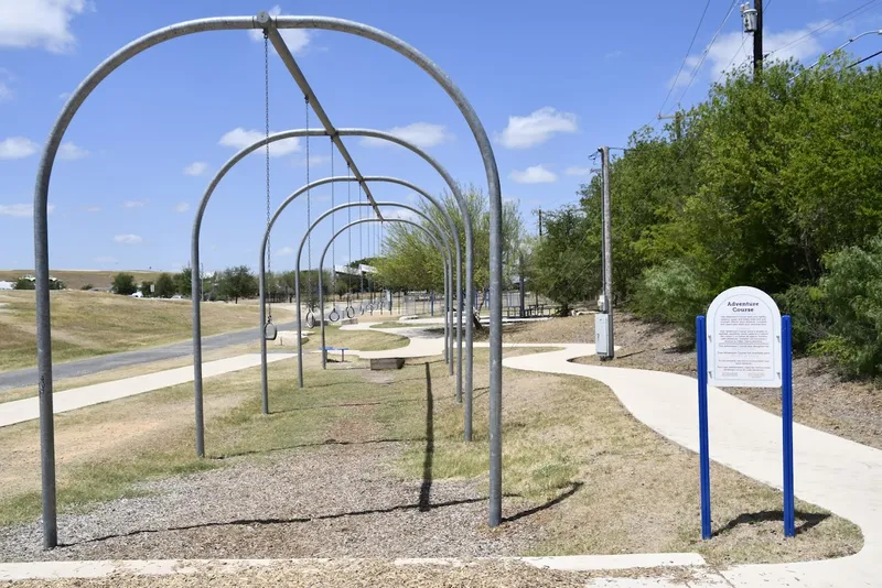 outdoor activities Pearsall Park- Adventure Course