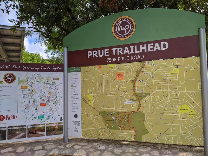 Kid-friendly bike trails Prue Road Trailhead