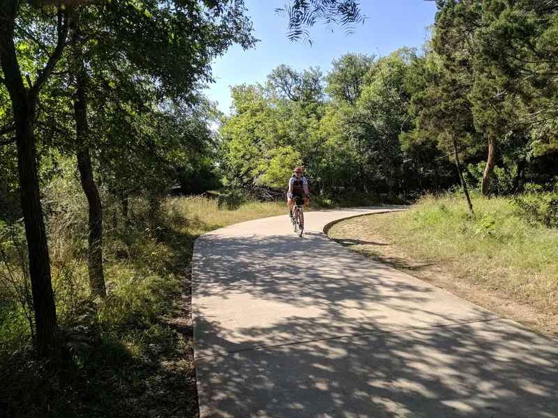 Kid-friendly bike trails O. P. Schnabel Park