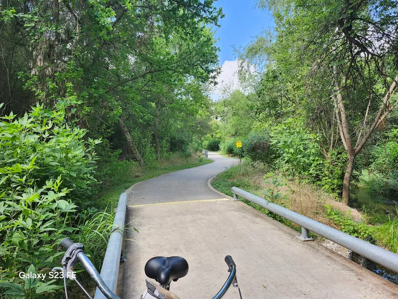 Kid-friendly bike trails Salado Creek Greenway