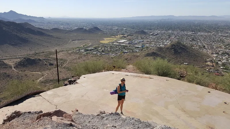 kid-friendly hiking trails North Mountain Park