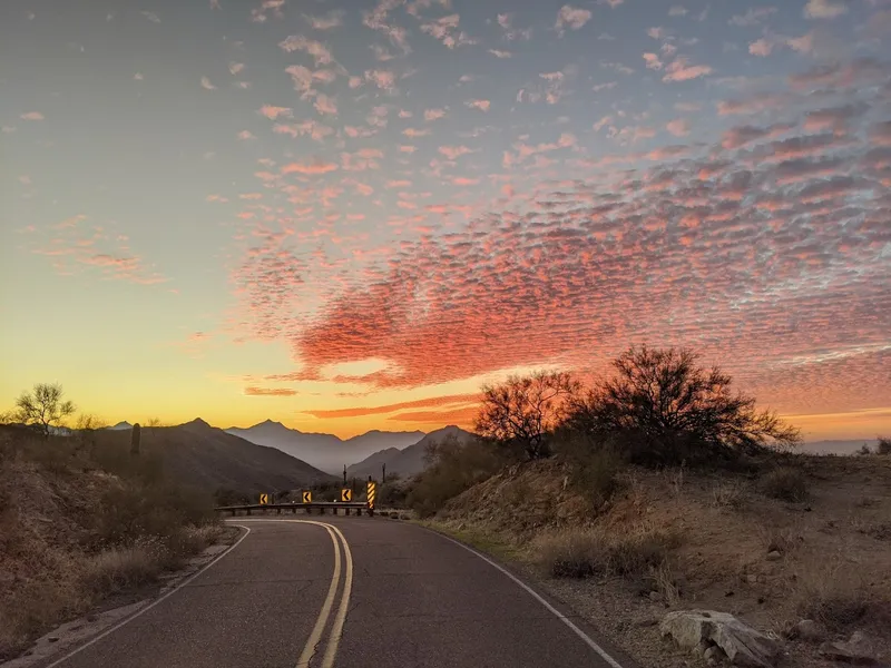 Places for sunsets South Mountain Park and Preserve