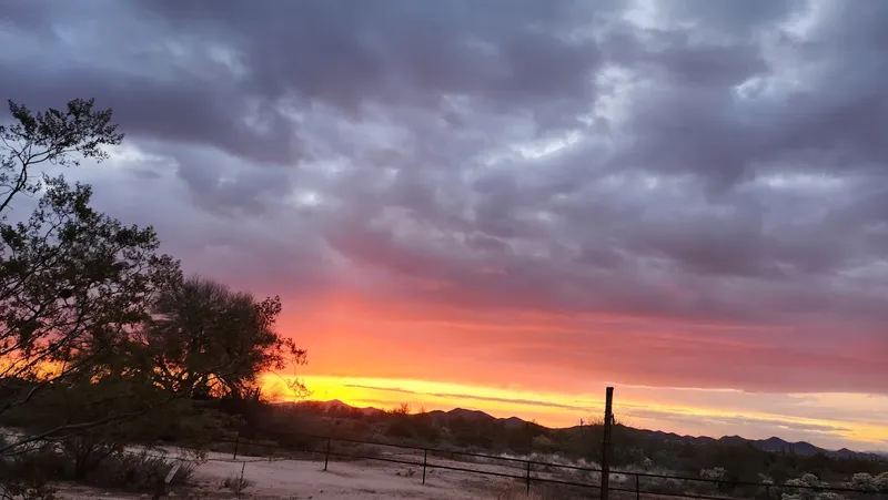 Places for sunsets Sonoran Preserve -Desert Vista Trailhead