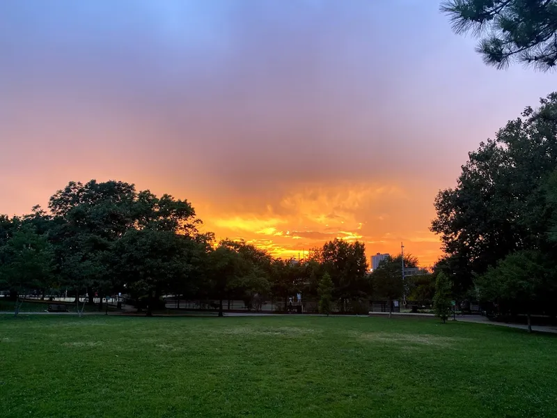 Places for sunsets Schuylkill River Park