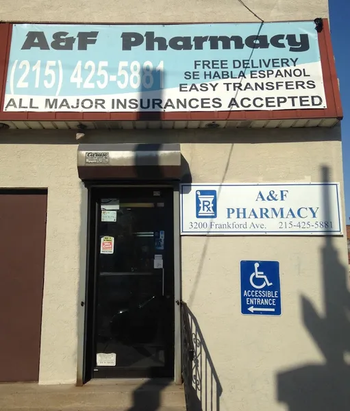 pharmacies A & F Pharmacy in Kensington