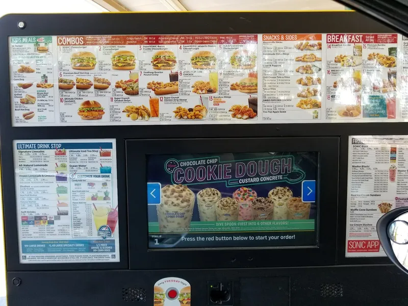 Fast Food restaurants Sonic Drive-In