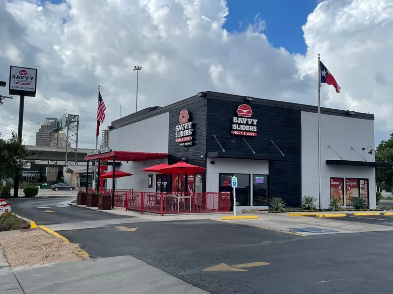 Fast Food restaurants Savvy Sliders in Downtown San Antonio