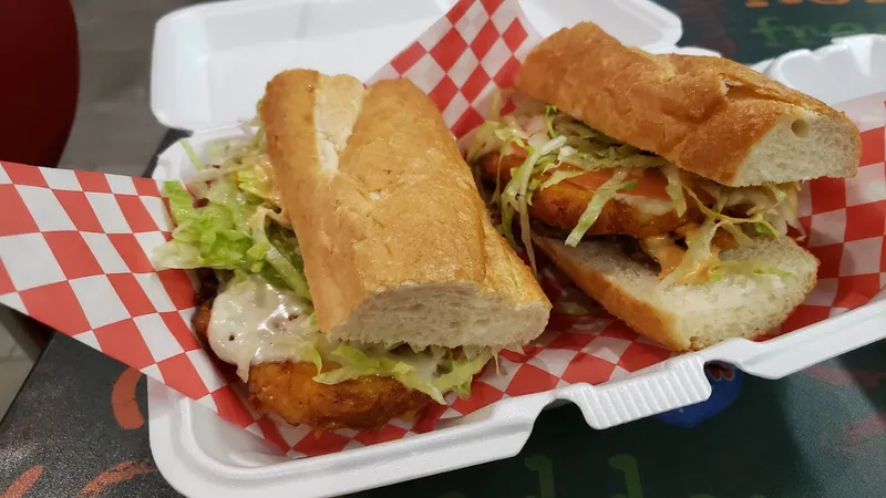 chicken sandwiches Outta Bronx in Camelback East Village