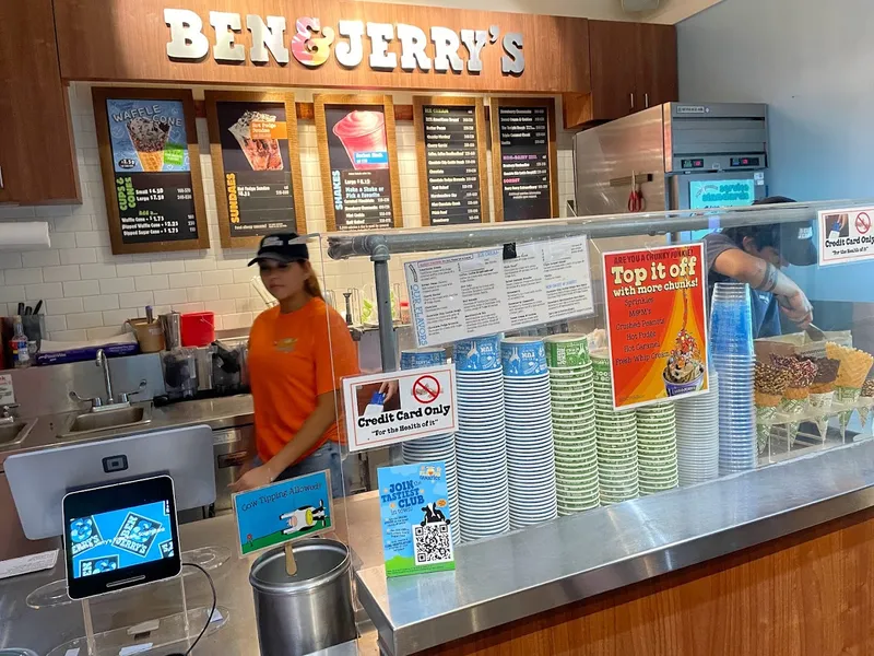 milkshakes Ben & Jerry’s