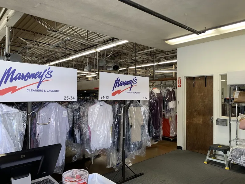 dry cleaning Maroney's Dry Cleaners & Laundry Pick up and Delivery