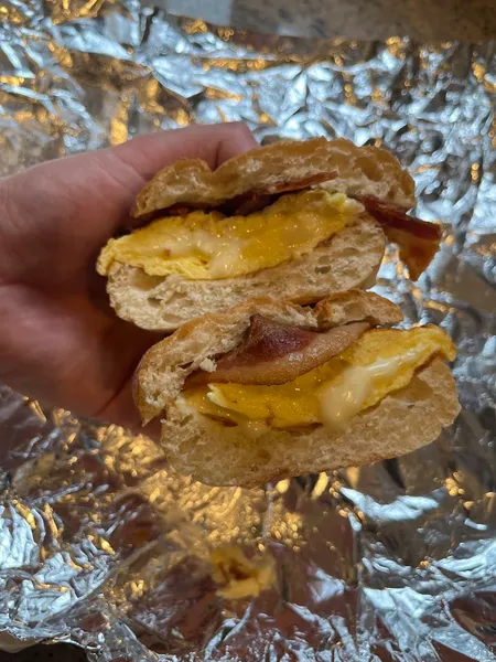 egg sandwich Miles Table