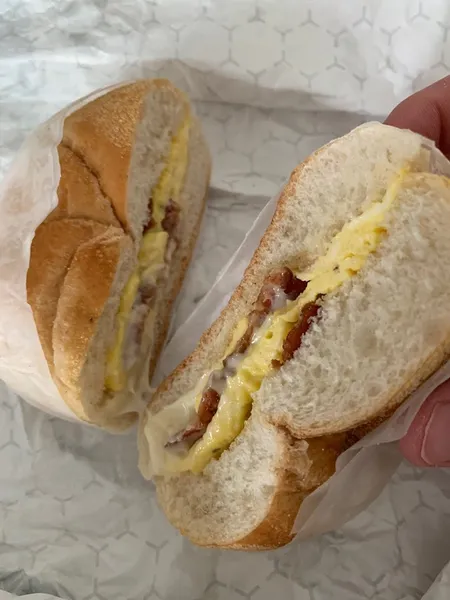 egg sandwich Hong Kong Deli in Port Richmond