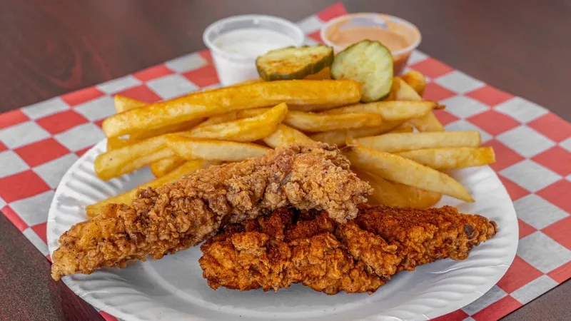 Fried rice Golden Hot Chicken