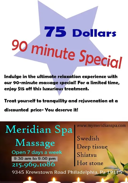 Spas Meridian Spa in Bustleton