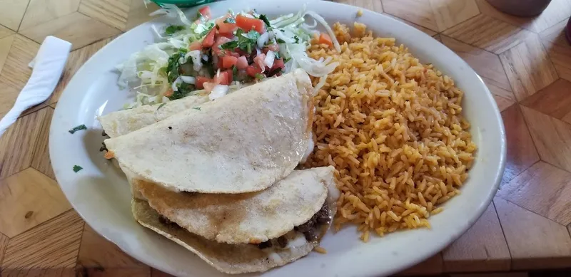 chicken quesadilla Taqueria Vallarta #2