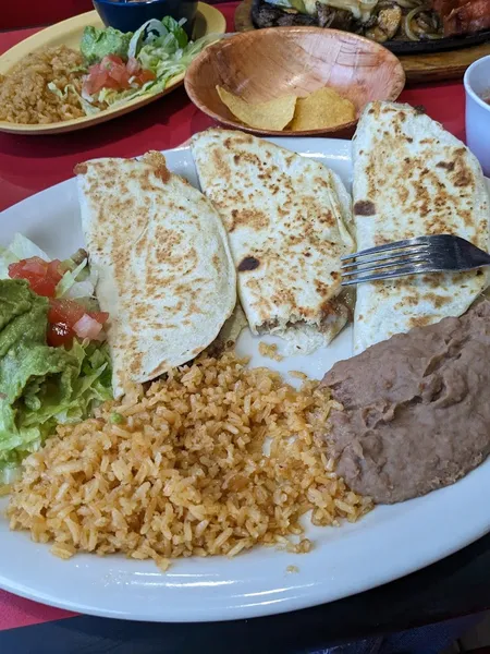 chicken quesadilla La Coronela Mexican Restaurant