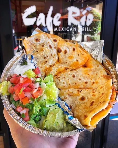 chicken quesadilla Cafe Rio Fresh Modern Mexican