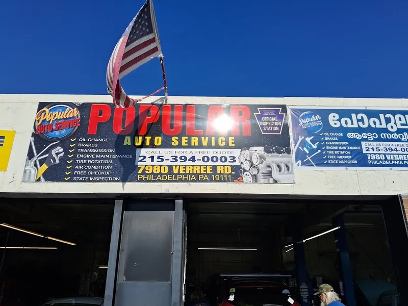 auto repair Popular Auto Service