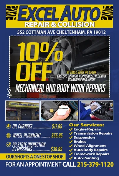 auto repair Excel Auto Repair & Collision