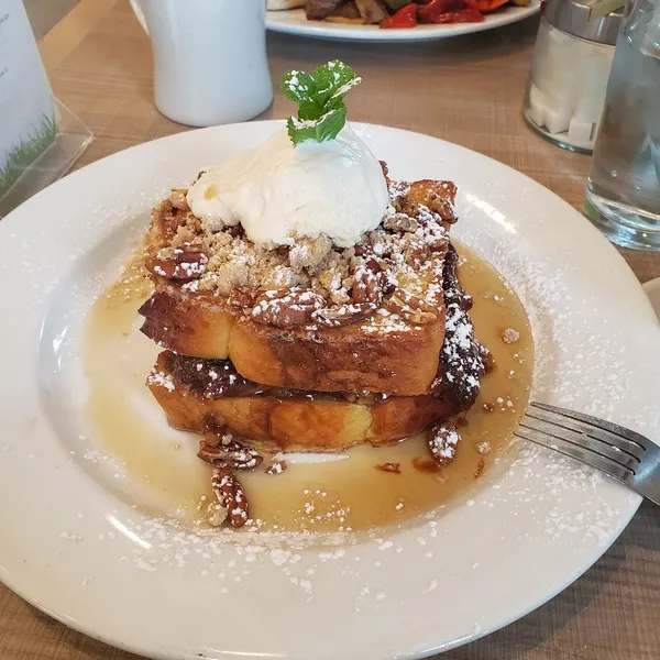 Bread Pudding Green Eggs Café in Fishtown