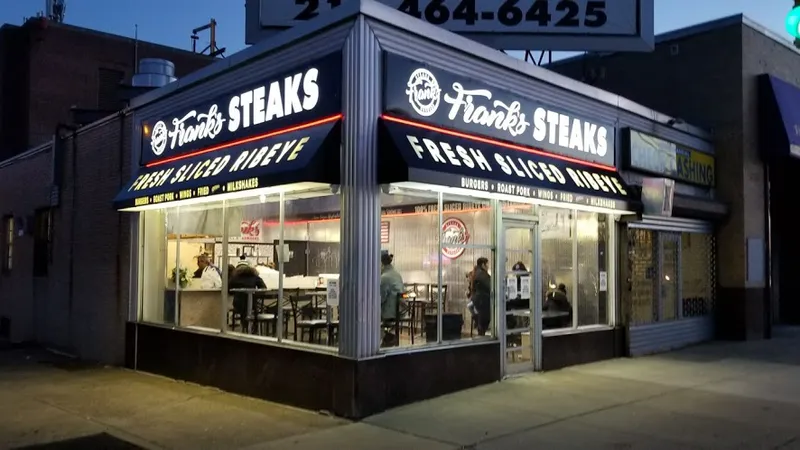 late night restaurants Frank's Steaks & Burgers