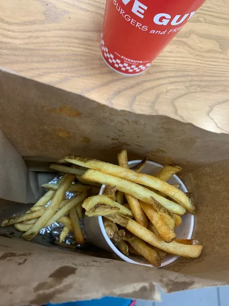 French Fries Five Guys in University City